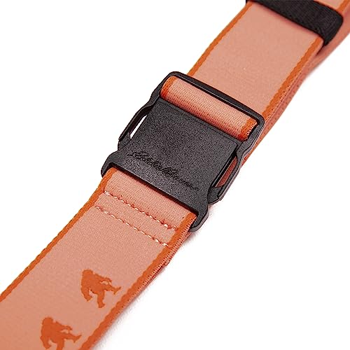 Eddie Bauer Women's Active Stretch Webbing Trail Belt With Quick Release Buckle, One Size Fits Most - color: Coral Sasquatch
