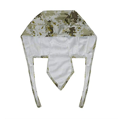 PURFUN Men Women Breathable Cycling Bandana Headscarf Adjustable Sweat Wicking Quick Dry Mesh Head Scarf Wrap Liner Skull Cap - color: Camou#3