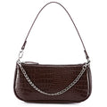 Loiral Small Purse for Women, Retro Classic Tote HandBag Shoulder Bags Clutch Purse - color: Brown