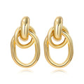 Pearl Earrings for Women 14K Gold Freshwater Pearl Hoop Earring Dangle Drop Wedding Earrings Bridal Bridesmaid Jewelry Gifts for Women - color: Circle-2
