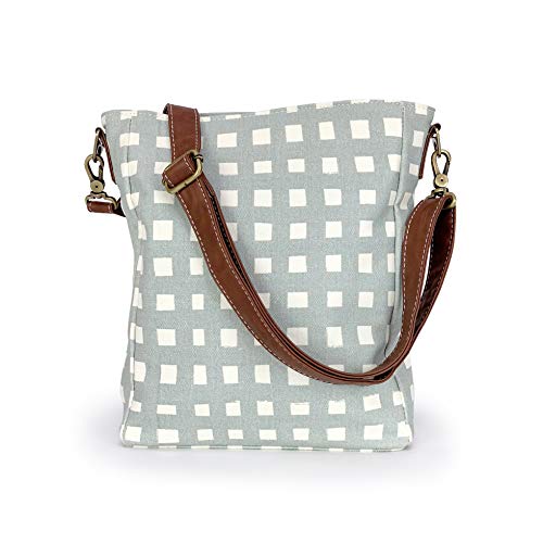 MAIKA Recycled Canvas City Sling Crossbody Bag - color: Flores