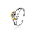 CHIC & ARTSY 925 Sterling Silver Open Toe Ring for Women - Lightweight Comfortable Yoga Toe Rings, Adjustable Stackable Toe Rings, Boho Coastal Vacation Beach Foot Jewellery - color: 3# Palm trees ring