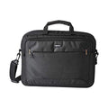 Amazon Basics Laptop Carrying Case with Shoulder Strap, 15.6-inch, Black, Large Capacity Office Work Bag, 10-Pack - size: 15.6 Inch, style: 10-pack
