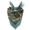 dscarf Womens Neck Scarf 21"x21" Small Square | Headband Scarf Ethnic Bandana Head Scarf Flowering Breathable Lightweight - color: Belt Design 6