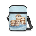 Womens Crossbody Bag Cell Phone Purse Wallet Small Shoulder Handbag for Workout Travel Gym - color: Cute Otter