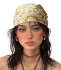 21"x21" Soft Cotton Bandana for Men and Women Unisex Head Wrap Scarf Headband Face Mask for Outdoor - color: Qm-beetles in Bloom