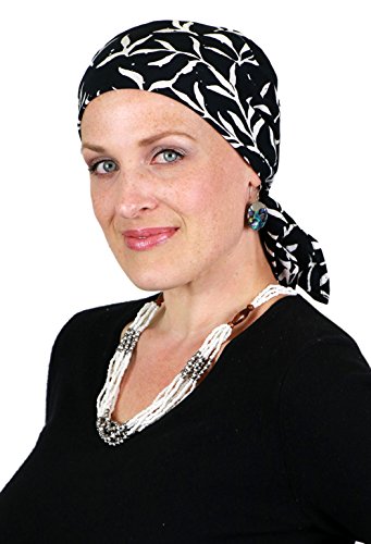 Hats Scarves & More Chemo Scarf Head Scarves for Women Cancer Headwear Headscarf Head Coverings 28 Inch Square Batik - color: Tribal Dance