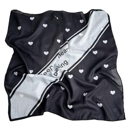 K-Elewon Women Medium Square Scarf Head Scarf Neck Scarf Hair Scarf Head Sleeping Wraps Bandana Scarfs for Women - color: V22