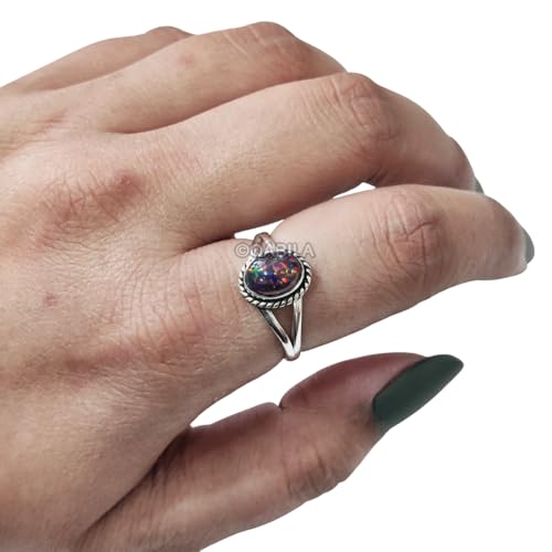 Natural Ring, Gemstone Ring, Birthstone, Twisted Bohemian Ring, 925 Sterling Silver Jewelry, Toe Ring, Christmas Gift, Handmade Adjustable Ring, Womens Ring