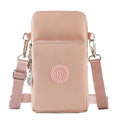 JANKS Small Crossbody Bags for Women Mini Cell Phone Purses Handbag Shoulder Bag - color: 010 Pink