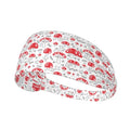 Mushroom Print Headband for Women - Cute Red Mushroom Pattern Headwrap, Sweatband for Yoga, Running, Workout, Daily Wear - color: 23