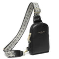 INICAT Women's Small Sling Bag, Lightweight Everyday Vegan Leather Crossbody Purse for Daily Essentials and Travel Light - color: 04-black, size: Small