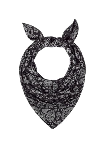 GOT Sports UPF 50+ Cooling Bandana for Men & Women - Thermoregulation, Moisture-Wicking, Sun Protection Bandana Neck Wraps - color: Black Paisley