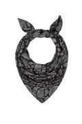 GOT Sports UPF 50+ Cooling Bandana for Men & Women - Thermoregulation, Moisture-Wicking, Sun Protection Bandana Neck Wraps - color: Black Paisley