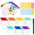 39 Pcs Pill Pouchs Zippered Pill Bags for Travel Reusable with 28Pcs Small Pill Organizer Pouches and 10pcs Sticker for Medicine Organizer Bags