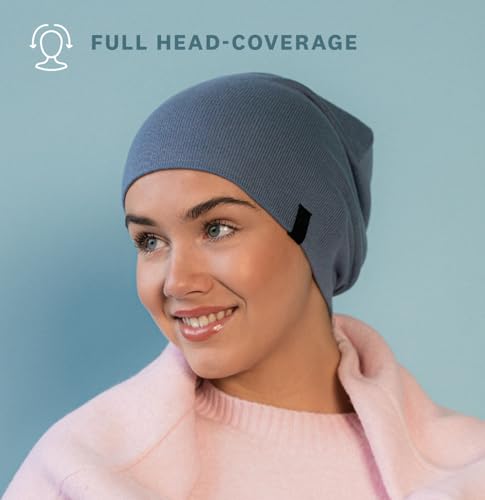 Revony Chemo Beanie Cap - Soft and Skin Friendly - 100% Cotton - color: Soft Pink