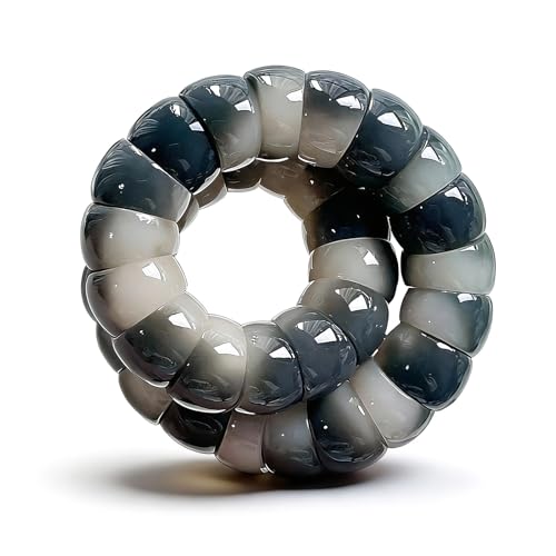 Fidget Bracelet Natural Bodhi Seeds Beaded Bracelets Zen Fidget Stretch Bracelets Alleviate Anxiety Stress Protection Healing Bodhi Jewelry Gifts for Women Men - color: A7:Fidget Bracelet