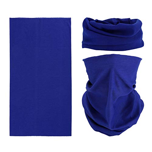 4 Headband Bandana Balaclava Half Face Mask Shield Head Hair Scarf Neck Gaiter Hat Multipurpose For WoMen Men Breathable Reusable Washable Black Grey Blue Army Green - color: 4x Black Blue Gray Army-green Face Mask
