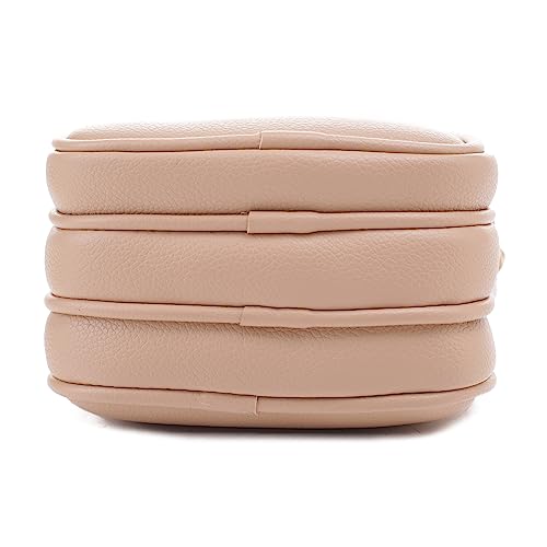 Mali+Lili, Josie Triple Zip Crossbody Bag - color: Neutural