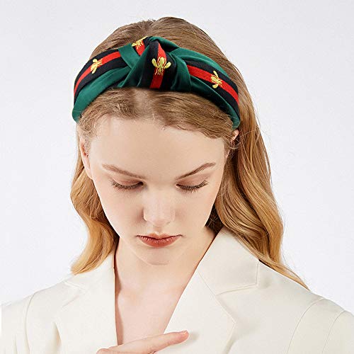 NODG 4 Pieces Knotted Headbands Turban for Women Wide Boho Diademas Para Mujer Womens Hair Knot Gift