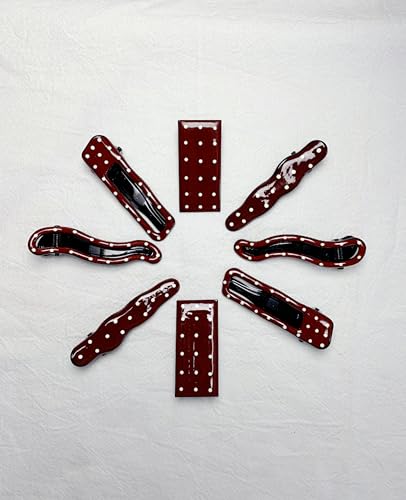 Lemeilleur 8 PCS Vintage Metal Hair Clip Duck Teeth no slip Hair Pins Hair Barrettes for Thick Thin Hair For Women Girls