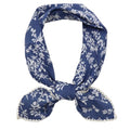 Large Cotton Bandanas for Women, 27 x 27 inch Hair Neck Scarf, Headband Square Scarf - color: Ocean Breeze