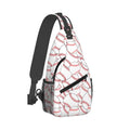 Sling Backpack For Men Hiking Daypack Crossbody Shoulder Bag Travel Chest Pack | Hiking - color: Baseball Pattern