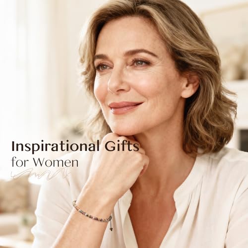 Inspirational Gifts Bracelets for Women: Mothers Day Birthday Gifts for Mom Women Friends Sister - Healing Natural Stone Beads Bracelets Thinking of you Get Well Soon Gift for Women - color: A-S JASPER STONE-RETIREMENT