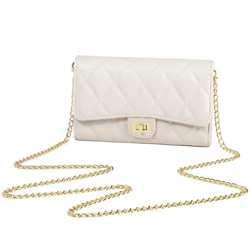 Small Cross Body Purses Sling Crossbody Bags for Women, Shoulder Bag Tote Purse Cross Body Bag Phone Bags - color: Q Beige