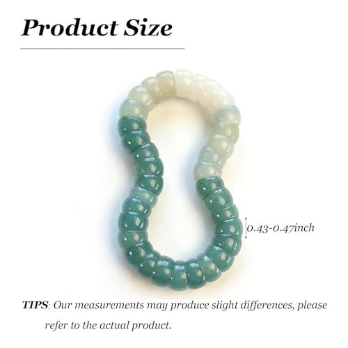 Fidget Bracelet Natural Bodhi Seeds Beaded Bracelets Zen Fidget Stretch Bracelets Alleviate Anxiety Stress Protection Healing Bodhi Jewelry Gifts for Women Men - color: C3:Fidget Bracelet