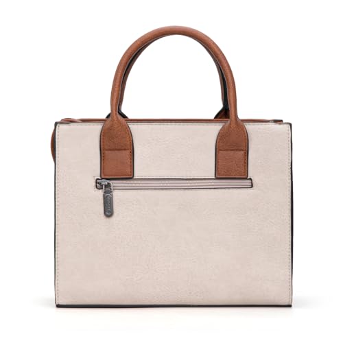 Wrangler Tote Bag for Women Western Purse and Aztec Satchel Handbag - color: Aztec Tan