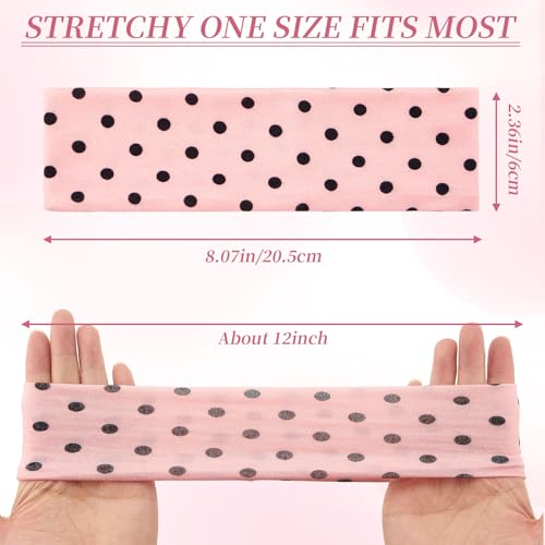 QIUTIMIY Headbands for Women Non Slip - 6 Pack Soft Stretchy Hair Bands for Women’s Hair – Fashion Sports Headbands for Yoga, Workout, Running, Gym, Daily Wear（Style 18） - color: Style 18