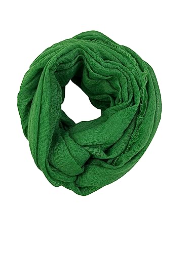 Humble Hilo Womens Woven Bohemian Style Gauze Scarf,Shawl, Head Wrap Fringed Edge Lightweight, Long Folds Small - color: Lime
