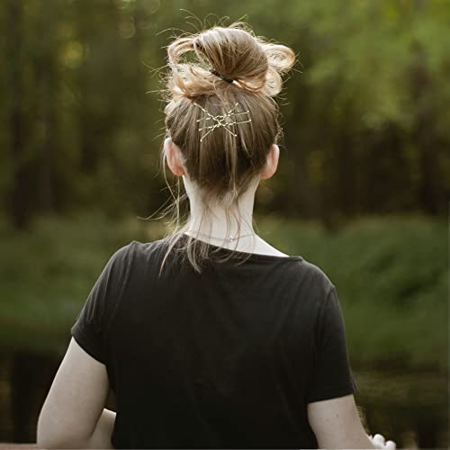 YINGFENG 220pcs Large Gold Bobby Pins for Women, 2.76 Inch Jumbo Hair Pins, Long Hair Clips Bulk with Box, Reusable Non Slip Hairpins Kit, Big Hair clips Great for Thick Hair - color: Gold（2.76inch）