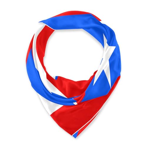 Silk Scarf Women Silk Neckerchief Sleep Wrap Head Scarf Square Headwear Lady Aesthetic Accessory 35.4 * 35.4in - color: Color7