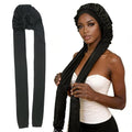 Bonnet for Braids, Braid Bonnets for Sleeping Women, Long Hair for Women, 2 in 1 Hair & Braids Protection - color: Black New