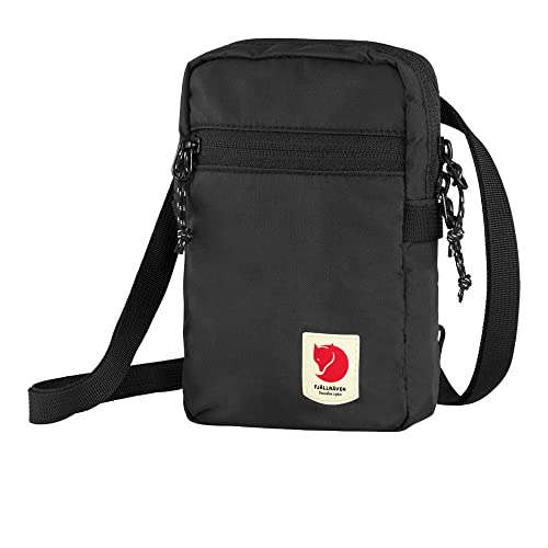 Fjällräven High Coast Pocket Crossbody - Water-Resistant Fabric, Compact Storage, Lightweight Carry - Travel - color: Black