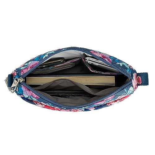 Travelon Anti-Theft Classic Small East/West Crossbody - color: Floral