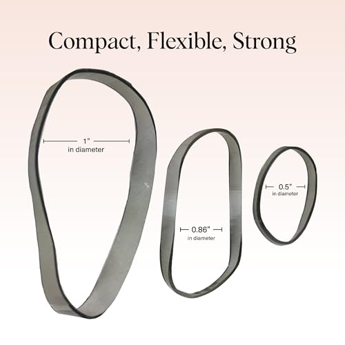 Kitsch Hair Ties No Damage for Kids, Teens and Women - Rubber Bands for Hair Styling | No Snag Hair Elastics | Daily Hair Accessories | Ideal Gifts for Women - 500pcs (Brown) - color: Brown, size: 500 Count (Pack of 5)