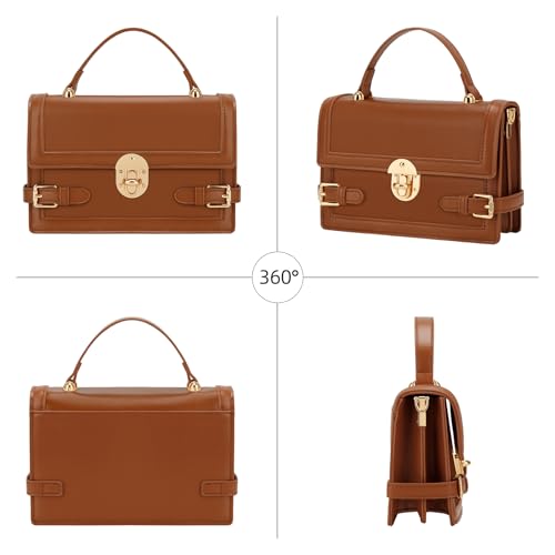 KKXIU Straw Purses for Women – Summer Beach Shoulder Purse & Clutch Handbag, Woven Crossbody Bags for Women - color: B-brown