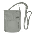Travelon Rfid Blocking Undergarment Neck Pouch Travel Wallet, Gray, One Size