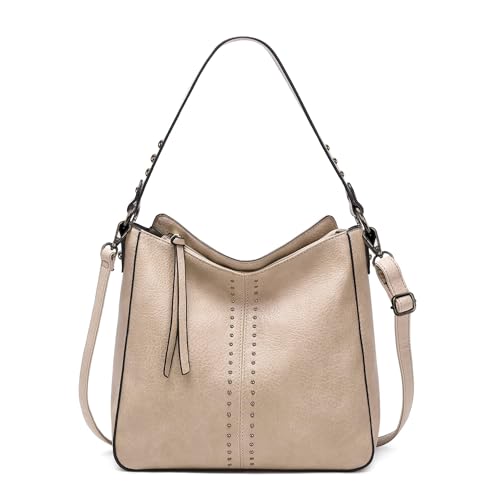 Montana West Hobo Bag for Women Crossbody Purse and Handbags Ladies Chic Shoulder Bags - color: Khaki