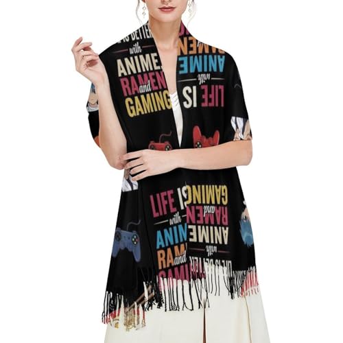 Scarfs for Women Fall Winter Scarves Shawls and Wraps for Evening Dresses - color: Design11