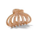 Jellyfish Marble Claw Clip - Latte - color: Latte Marble