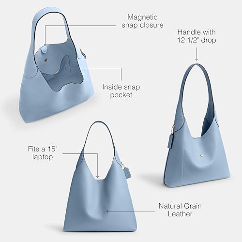 COACH Brooklyn Shoulder Bag 39 - color: B4/Bluebell