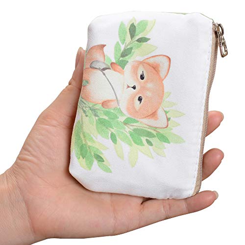 Women and Girls Cute Fashion Coin Purse Wallet Bag Change Pouch Key Holder - color: Little Squirrel