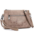 MEITRUE Wristlet Wallet Small Crossbody Bags for Women Clutch Purse Leather Phone Purse with Adjustable & Detachable Strap - color: A1-apricot-179