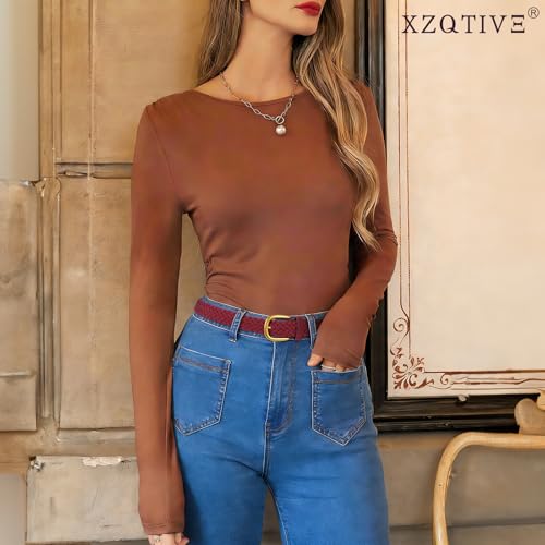 XZQTIVE Women’s Braided Suede Belt – Adjustable Woven Waist Belt with Gold Buckle for Dresses, Jeans & Casual Outfits - color: Burgundy, size: Large: fits waist from 37"-41"