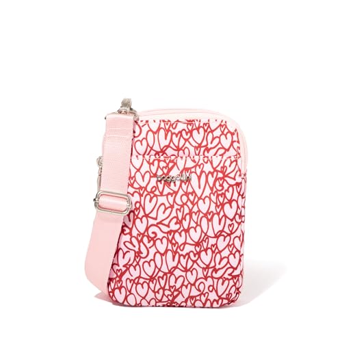 Baggallini Women's Modern Take Two Rfid Crossbody - color: Heart Print