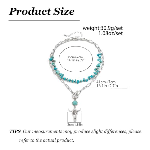 Boho Outfits for Women Boho Necklaces Country Concert Outfits Nashville Western Jewelry Choker Necklaces Long Leather Necklace Western Dress Jewelry Country Cowgirl Accessories Gifts - color: L4